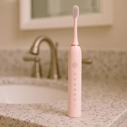 Imagem de Escova Elétrica Dental Sônica 3Em1 Limpeza Profunda