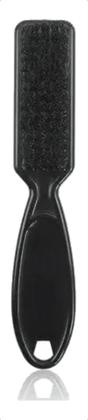 Imagem de Escova Escovinha De Disfarce Para Degradê Limpeza Barbeiro Cor Preto