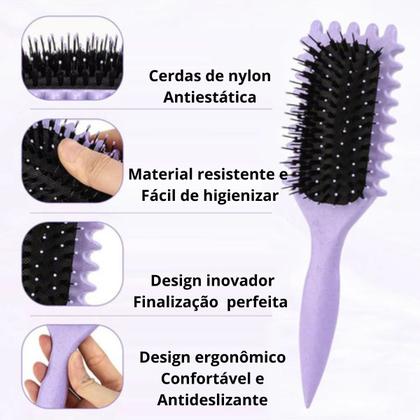 Imagem de Escova Fitagem Modeladora Para Cachos Definidos Inovadora