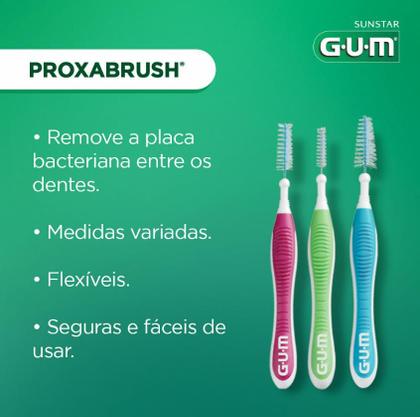 Imagem de Escova Interdental ProxaBrush Mix Sortida (3 Unidades) GUM