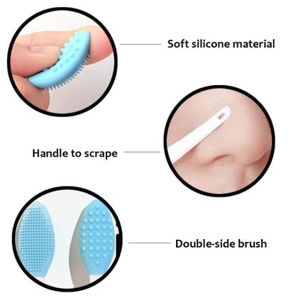 Imagem de Escova labial esfoliante Doromy Silicone, pacote com 18 para cuidados com os lábios