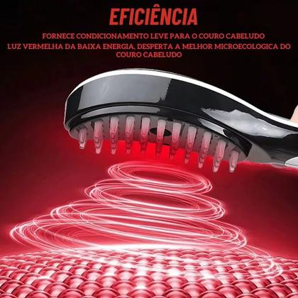 Imagem de Escova Laser Infravermelho Anti Queda De Cabelo E Calvicie