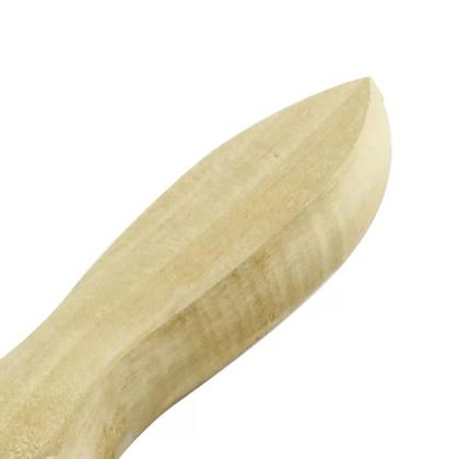 Imagem de Escova Manual em Aço Carbono com 4 fileiras e cabo de madeira SPARTA