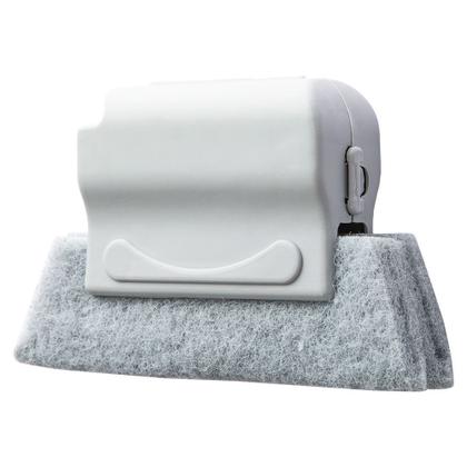 Imagem de Escova Microfibra p/ Limpeza Cantos Difíceis Janela MaxClean