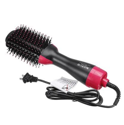 Imagem de Escova Modelagem Rotativa Alisadora Secadora Cabelo Chapinha Modelo MXN-101 - SHR