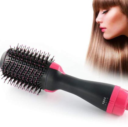 Imagem de Escova Modelagem Rotativa Alisadora Secadora Cabelo Chapinha Modelo MXN-101 - SHR