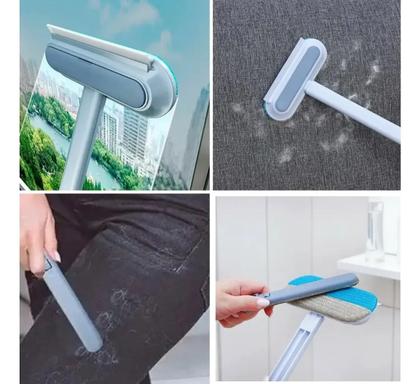 Imagem de Escova Multiuso para Pelos de Pet com Cabo e Rodo Integrado