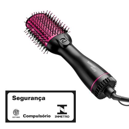 Imagem de Escova Oval Secadora Taiff Easy Pink 1200w 127v