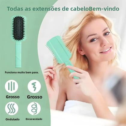 Imagem de Escova Para Cabelos Cacheados Femininos, Define Cachos, Volume E Modelagem