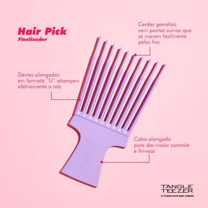 Imagem de Escova para Cabelos Crespos e Cacheados Tangle Teezer Hair Pick Large Size