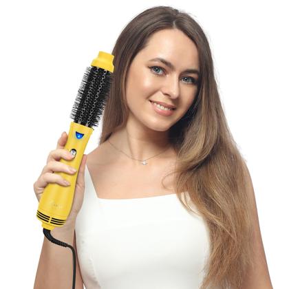 Imagem de Escova para secador de cabelo Aima Beauty 4 em 1 Upgrade Hot Air Yellow