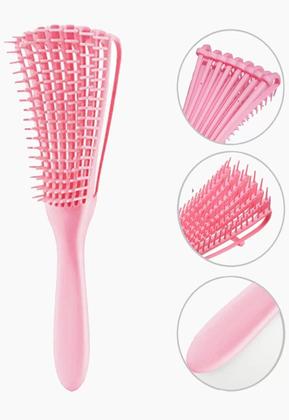 Imagem de  Escova Pente Para Cabelo Cacheado Crespo Enrolado Polvo