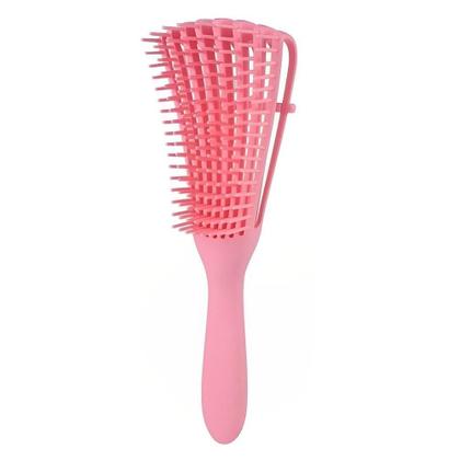 Imagem de  Escova Pente Para Cabelo Cacheado Crespo Enrolado Polvo