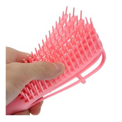 Imagem de Escova Pente Para Cabelo Cacheado Crespo Enrolado Polvo