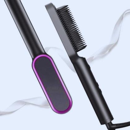 Imagem de Escova Pente Secadora Profissional: Seque e Modele Seus Cabelos sem Esforço!