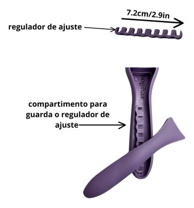 Imagem de Escova Polvo Para Cabelos Cacheados Desembaraçadora Crespos