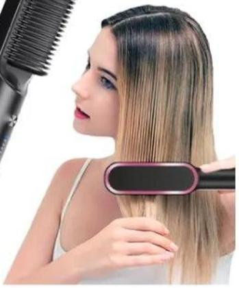 Imagem de Escova Profissional De Cabelo Seca E Alisa 3 Em 1