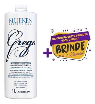 Imagem de Escova Progressiva Grego Sem Formol Blueken Gloss - 1l