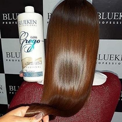 Imagem de Escova Progressiva Grego Sem Formol Blueken Gloss - 1l