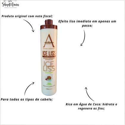 Imagem de Escova Progressiva Ice Liss Sem Formol - Alkimia Cosmetics