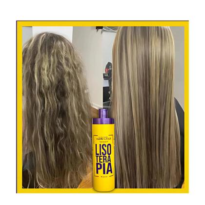 Imagem de Escova Progressiva Lisoterapia Para Terapia Dos Fios Hidralize 1 litro