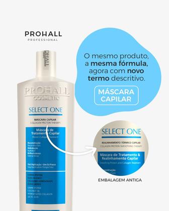 Imagem de Escova Progressiva Prohall Select One Sem Formol 300ml