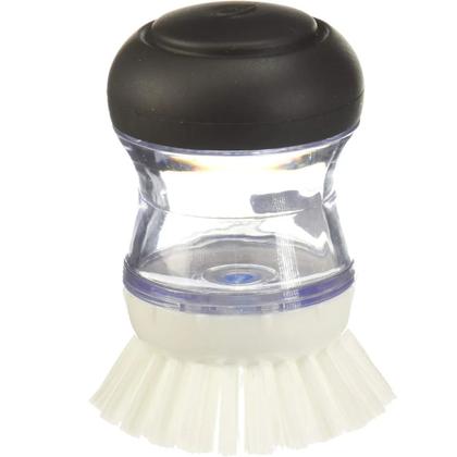 Imagem de Escova Redonda Para Limpeza 6cm Com Dispenser Oxo