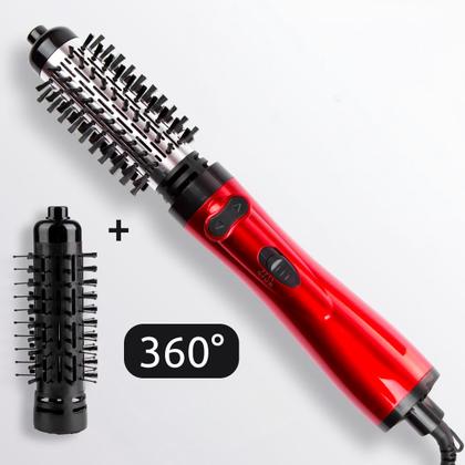 Imagem de Escova Rotativa 2 Em 1 Cabelo Liso Rotativo Profissional Beleza