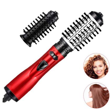Imagem de Escova Rotativa 2 Em 1 Secadora Alisadora Cabelo Perfeito Beleza