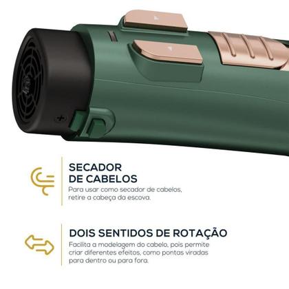 Imagem de Escova Rotativa Britânia Bivolt 1300W Opção Secador BERE01 Bivolt