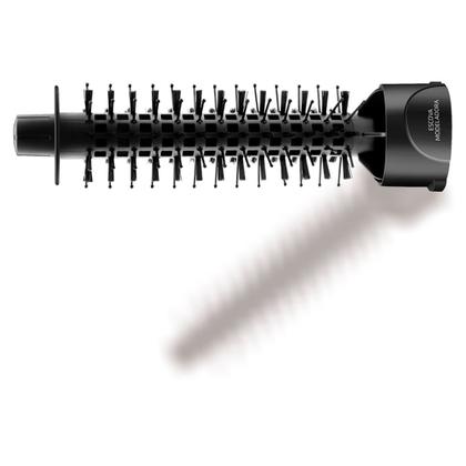 Imagem de Escova Rotativa Elétrica de cabelo ceramic íon Turbo 1200W kit 4 em1 com Difusor e modelador  ER-09 127V