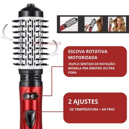 Imagem de Escova Rotativa Profissional: Estilo E Performance Em Um Só