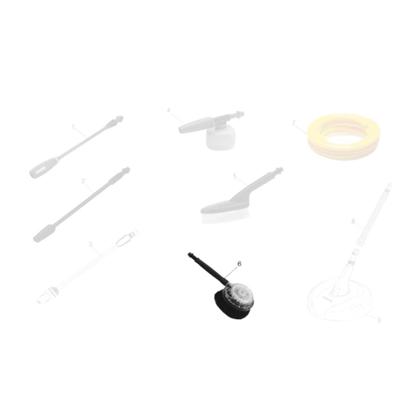 Imagem de Escova Rotativa WB130 Compatível com Lavadora Karcher Mini 1.994-432.0