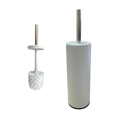 Imagem de Escova Sanitária Com Cabo Aço Inox Banheiro Matte Powermaid