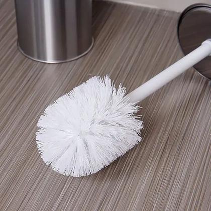 Imagem de Escova sanitária de inox para banheiro 2 peças 36,5x10cm