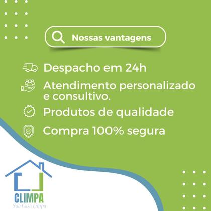 Imagem de Escova sanitaria de silicone com suporte de ceramica oikos
