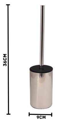 Imagem de Escova Sanitaria Luxo - Fino Inox 