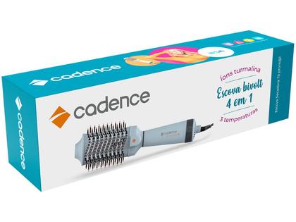 Imagem de Escova Secadora 4 Em 1 Cadence ESC710 Tô Pronta Bivolt Cinza