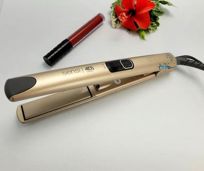 Imagem de Escova Secadora Alisadora Britânia Ions Tourmaline 4 Em 1 1300w Tube Rose Bivolt Prancha Gama Italy Digital Progressiva 450ºf