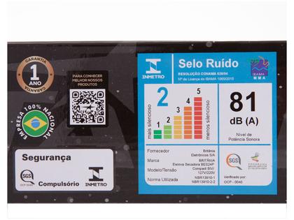 Imagem de Escova Secadora Britânia BES24P Compact Bivolt