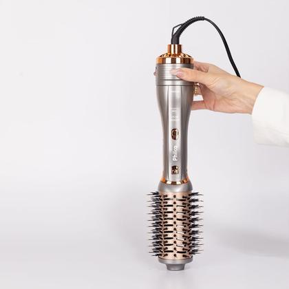 Imagem de Escova Secadora Philco Pes19sg 3 Acessórios 1300w Cor Prata