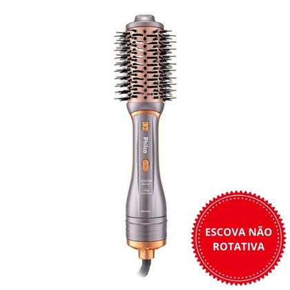 Imagem de Escova Secadora Philco PES19SG Multifunções 1300W Prata e Dourada Bivolt