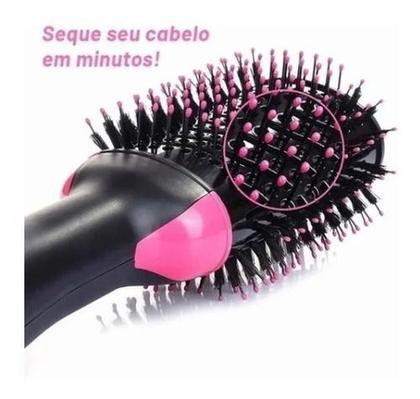 Imagem de Escova Secadora Profissional com Função de Alisamento, 1000w
