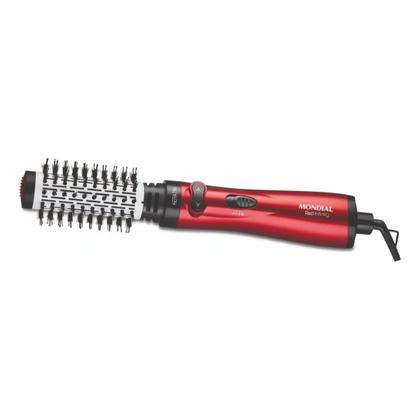 Imagem de Escova Secadora Rotativa Mondial ER11 Red Infinity Keratin 3 em 1 1000W Cabo 360 Vermelha - 110V