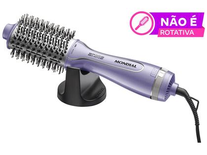 Imagem de Escova Secadora Space Shine Mondial Lilás 1300W - ES-21