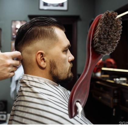 Imagem de escovinha degrade redonda cordinha