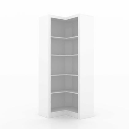 Imagem de Escritório com Mesa para Computador e Armário Canto Branco - FdECOR