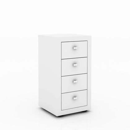 Imagem de Escritório com Mesa para Computador e Armário Canto Branco - FdECOR