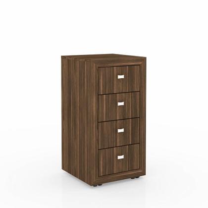 Imagem de Escritório com Mesa para Computador e Armário Canto Nogal - FdECOR