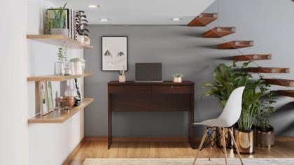 Imagem de Escrivaninha 02 Gavetas Com Chave Felícia JCM Movelaria